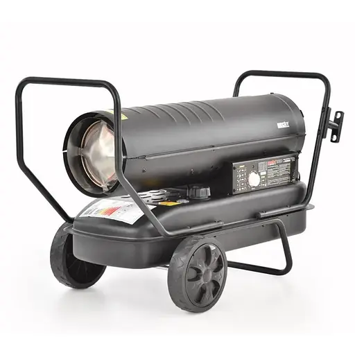 Дизельна теплова гармата HECHT 3038 37 кВт, площа обігріву 395 кв.м., підлоговий, чорний - фото 1