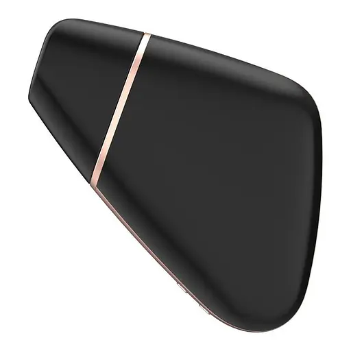 Вакуумний стимулятор клітора з вібрацією Satisfyer Love Triangle чорний - фото 2