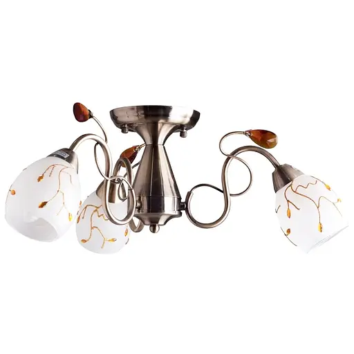 Люстра стельова Brille класична E14 60W G (LK-167C/3)