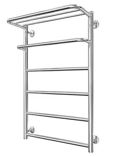 Водяна рушникосушка Mario Inox Hotel770x530/500 1.8.044541.P, Хром, нижнее - фото 1