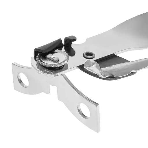 Нож консервный + открывачка открывалка открывашка из нержавеющей стали 17 см, A-plus Серебристый 84627 - фото 7