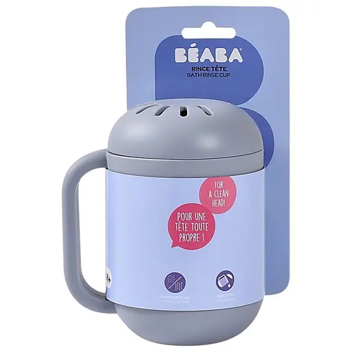 Ковшик для купания Beaba силиконовый серый (920411) - фото 6