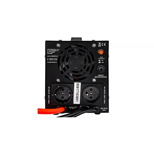 ИБП Преобразователь напряжения Volt Polska SINUS PRO 800 E BLACK 12/230 В (500/800 Вт) - фото 3