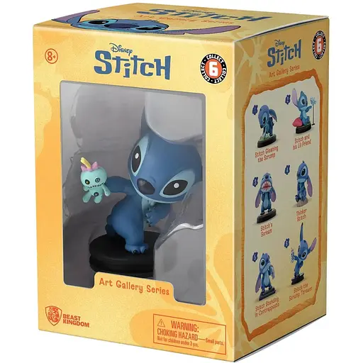 Коллекционная фигурка Yume Hero Box Stitch Стич, бросающий Скрамп (15846) - фото 4