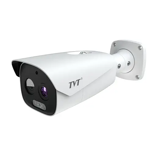 Тепловизионная IP-видеокамера TVT TD-5433E1-VT(25/PE) Thermal 384*288 f=25mm Optical 5Mp f=16mm (77-00318)