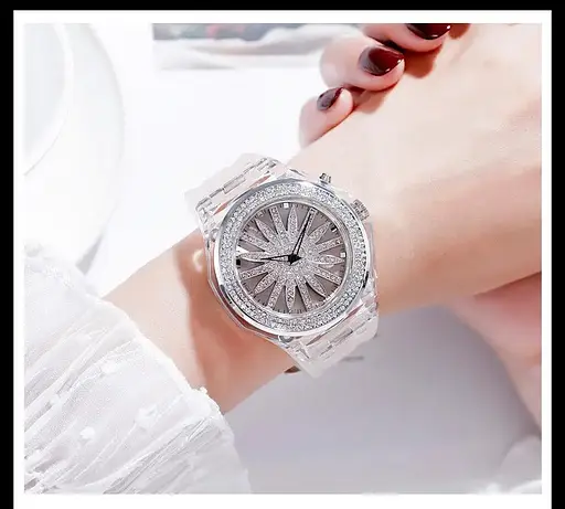 Жіночий наручний годинник Skmei 1536 (Білий) - фото 3