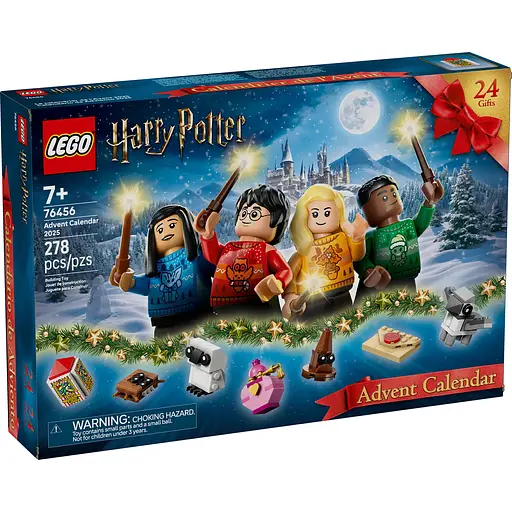 Конструктор LEGO Harry Potter Адвент календарь 2025, 278 деталей (76456)