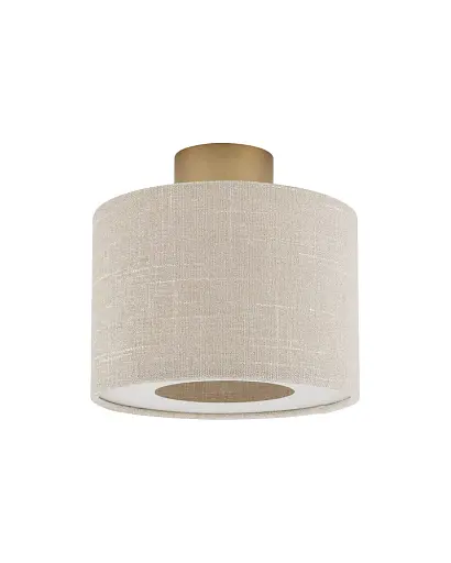 Люстра Nowodvorski 11650 Santana S E27 1x15W IP20 бежева - фото 1