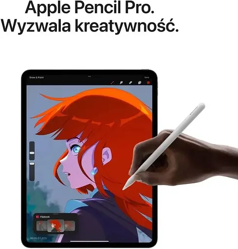 Планшет Apple iPad Pro 13 2024 Wi-Fi + Cellular 16GB/1TB Silver with Nano-texture Glass (MWT03) - фото 5