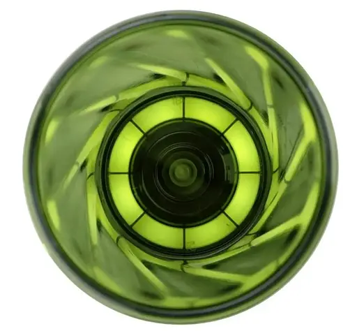 Шейкер спортивний електричний VOLTRX VortexBoost 600 мл Tritan Green (Vortex_Green) - фото 2