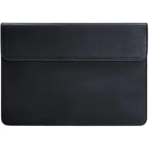 Шкіряний чохол-конверт BlankNote на магнітах для MacBook 14 Синій Crazy Horse - фото 1