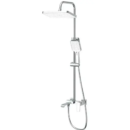 Душова система Haiba Gaudi 009-J HB9582, Хром - фото 1