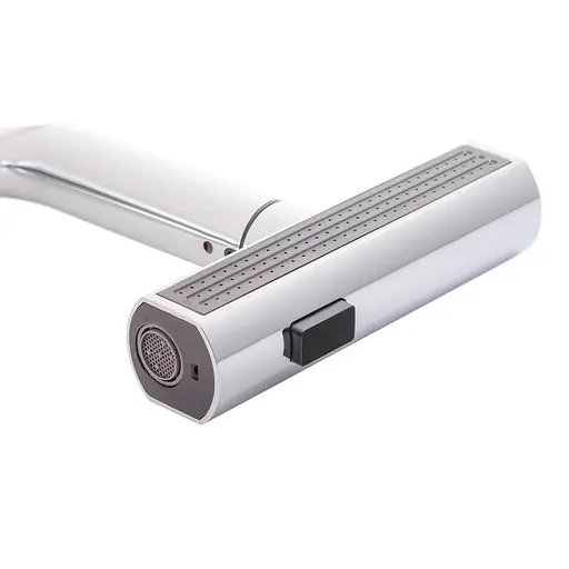 Змішувач для кухні з висувним виливом Mixxus Premium Hammer 014 MI6953 Хром - фото 4