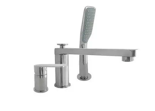 Смеситель для ванны Topaz Barts TB 07111-H36 Хром - фото 2