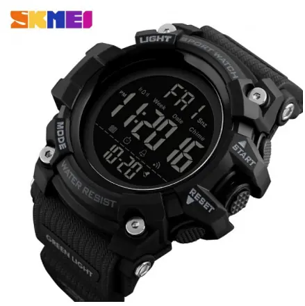 Мужские спортивные часы Skmei 1384 Черный - фото 4