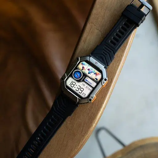 Розумний смарт годинник Smart Racer K+ з компасом (Чорний) - фото 8