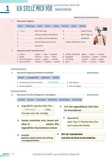 Mit uns. Arbeitsbuch B1+ - фото 4