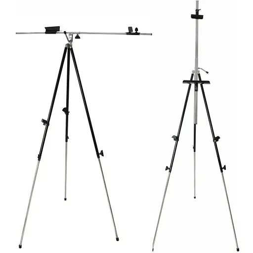 Мольберт-тринога  D K ART & CRAFT металева (92х92х203см) висота полотна до 78см (15131) D K ART & CRAFT - фото 2