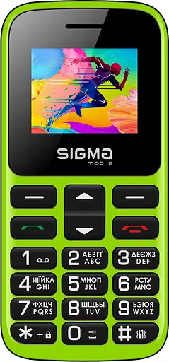 Телефон Sigma Comfort 50 CF113 HIT2020 Green UA UCRF - фото 2