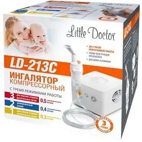 Ингалятор (небулайзер) Little Doctor LD-213c компрессорный - фото 3