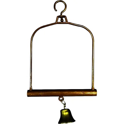 Іграшка для птахів TatraPet Dodo гойдалка з дзвіночком 17 см