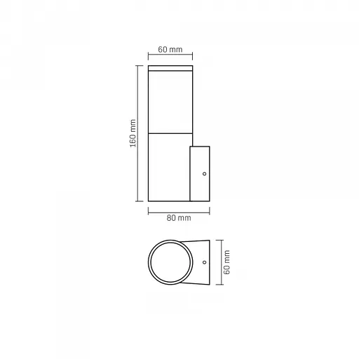 LED Светильник архитектурный AR091B IP54 VIDEX GU10 - фото 6