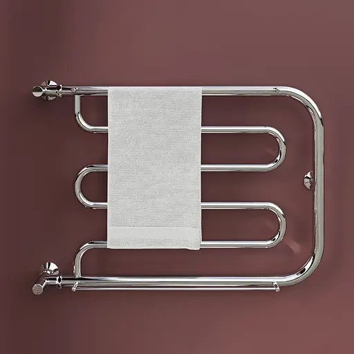 Водяна рушникосушарка Kosser Фокстрот 32 Прямой 530x600 ФП03, Хром - фото 3