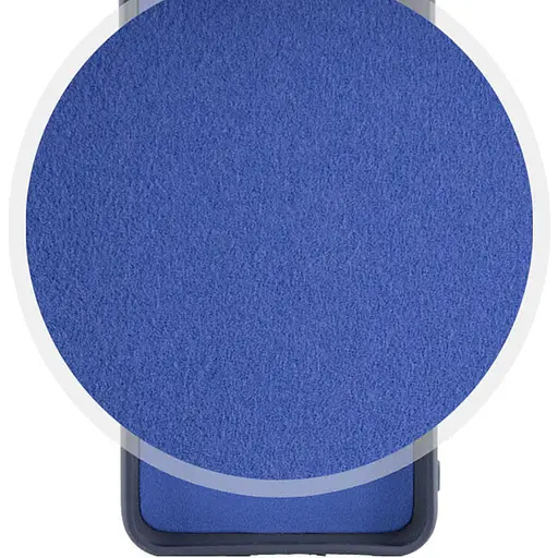 Чехол Lakshmi Silicone Cover Full Camera A для Xiaomi Redmi A3 Синий/Midnight Blue - фото 3
