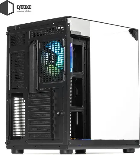 Корпус QUBE AQUARIUM ARGB BLACK AQUARIUM_GBNU3 - фото 8