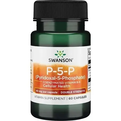 Піридоксин Swanson P-5-P 40mg 60 caps (1086-100-37-6227411-20)