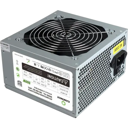 Блок питания GameMax GM-500 APFC 500W 80+ (GM-500 80+ APFC)