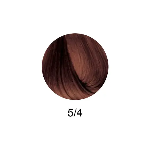 Краска для волос BBcos Keratin Color №5/4 светлый медный каштановый 100 мл - фото 3