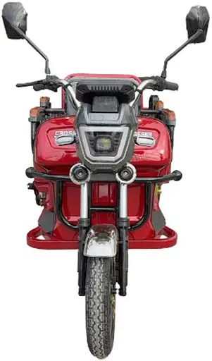 Електроскутер Вантажопасажирський Crosser CARGO 10 триколісний (800W 60V, 32Ah) Червоний - фото 4