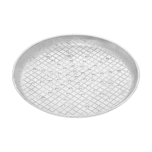 Форма перфорована для випікання піци з литого алюмінію Ø 21 см, Полімет Сірий 85644 - фото 5