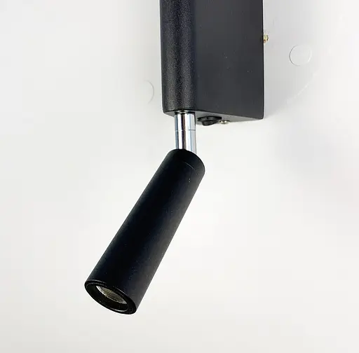 Бра Mantra Torch у чорному кольорі Line F WS 1G BK - фото 13