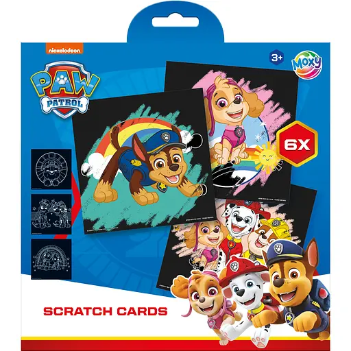 Набір для творчості Moxy Paw Patrol Скретч-картки (723382)