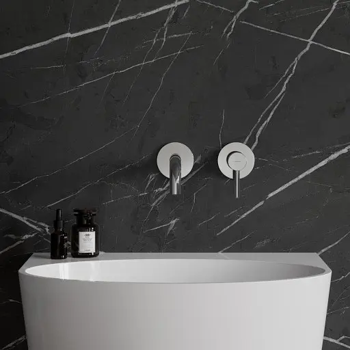 Смеситель для умывальника скрытого монтажа Omnires Y chrome Y1215HCR Хром - фото 4