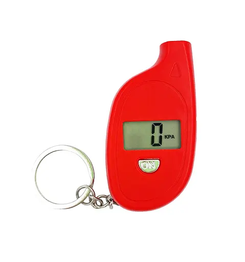Манометр (тестер давления шин) цифровой LCD дисплей красный (G0001638) - фото 4