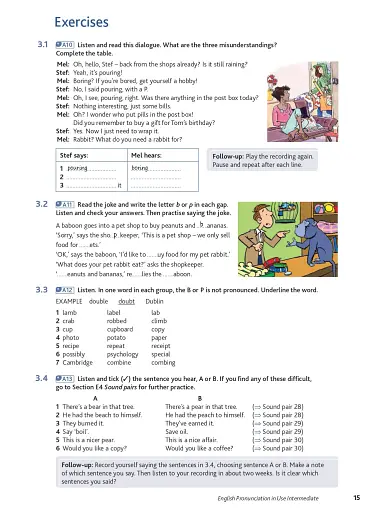 English Pronunciation in Use 2nd Edition. Intermediate with Answers and Downloadable Audio - фото 7