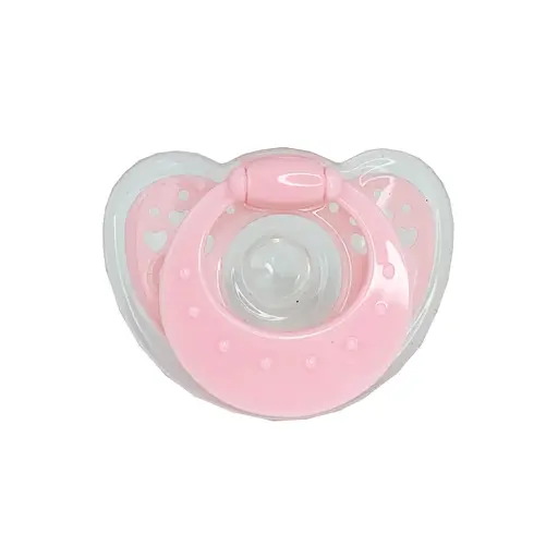 Детская пустышка силиконовая MGZ-0517(Pink) круглая - фото 3