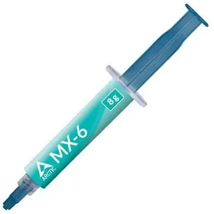 Термопаста Arctic MX-6, 8 г шприц 7.5 Вт/мК -50°C / +150°C (ACTCP00081A) - фото 1