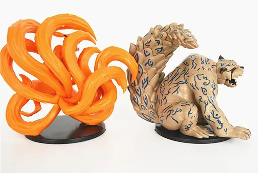 Фигурки Хвостатый Шукаку и Девятихвостый Курама Наруто Naruto Kurama and Shukaku 12,0 см NA 22.101 - фото 6