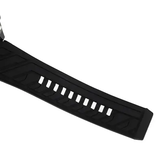 Часы мужские наручные спортивные Skmei 2202 (Черный силиконовый ремешок) - фото 10