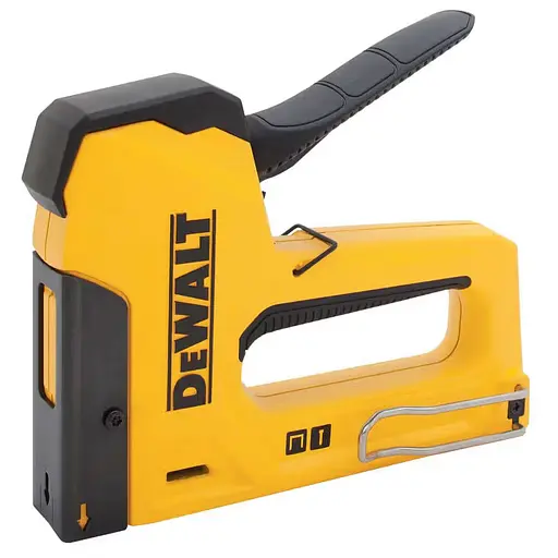 Степлер DeWalt Heavy Duty для скоб типу G 6-14 мм та цвяхів типу J 12, 15 мм (DWHTTR350-0) - фото 2