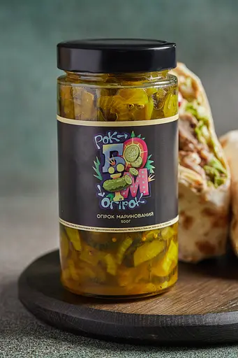 Мариновані огірки Bread and butter pickles