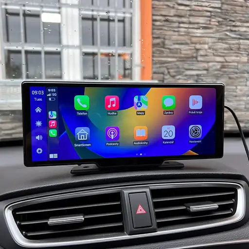 Монітор 10.26" s Apple CarPlay Android auto Bluetooth DUAL DVR - фото 2