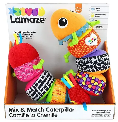 Мягкая игрушка Lamaze Собери гусеничку L27244 - фото 7