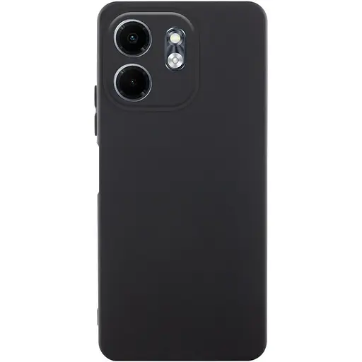 Чохол TPU Getman Liquid Silk Full Camera для Infinix Smart 9 4G / Hot 50i Чорний / Black