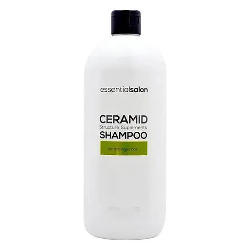 Шампунь для поврежденных волос Ceramid Profis 1000 мл Натуральная косметика с аминокислотами шелка - фото 1