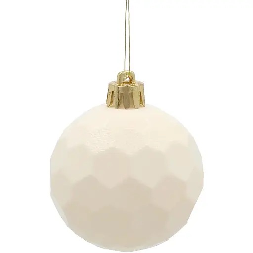 Комплект елочных шариков Chomik пластиковые 6 см микс цветов 16 шт. (GIF0004) - фото 2